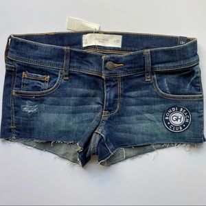 NWT Gilly Hicks Denim Shorts 0
